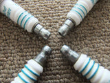 DENSO IRIDIUM POWER SPARK PLUG M14X19MM SET X4 FOR TOYOTA VITZ NCP95 IK16