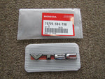 HONDA HR-V GH4 VTEC REAR EMBLEM 75725-S04-T00 GENUINE JDM PARTS sticky tape