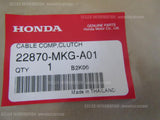 HONDA REBEL 500 CMX500 2017-2022 CABLE, CLUTCH (HI-LEX) 22870-MKG-A01 כבל קלאץ