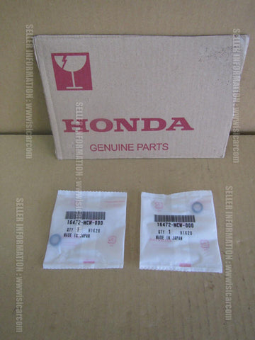 HONDA VT1300C SEAL RING, INJECTOR X2PCS 16472-MCW-000 cheaper parts DIRECT
