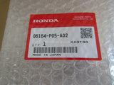 HONDA BEAT PP1 PACKING SET INJECTOR 06164-P05-A02 fuel fine spray combustion JDM