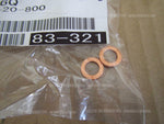 MAZDA RX7 FD3S 13B GASKET X2pcs OIL METERING PUMP LINE CRUSH WASHER 9956-20-800
