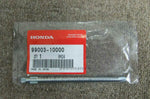 HONDA CIVIC CRX DEL SOL EG2 DRIVER 1, PLUS SCREW(NO.2) 99003-10000