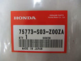 HONDA CIVIC EK9 STICKER, SIDE *TYPE03* (TYPE R) 75773-S03-Z00ZA CONTACT US TODAY