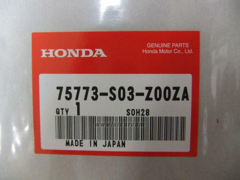HONDA CIVIC EK9 STICKER, SIDE *TYPE03* (TYPE R) 75773-S03-Z00ZA CONTACT US TODAY