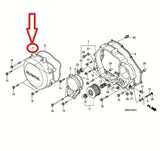 HONDA XR650R 00-2007 COVER CLUTCH 11351-MBN-670 offroad parts export from Japan
