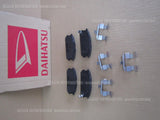 DAIHATSU ATRAI7 S221 S231 FRONT BRAKE PAD KIT (2000 - 2004) 04491-97507-000 jdm