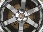 RAYS TE37SL WHEEL 18X10 1/2J H5 PCD 114.3 PRESSED GRAPHYTE alloy wheel new Japan