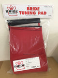 BRIDE SEAT KNEE TUNING PAD RED LEFT AND RIGHT SIDE SET K03BPO bucket sports JDM!