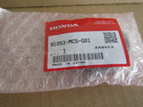 HONDA VFR1200F 2014 SC63 BEARING RADIAL BALL (6205UU) 91053-MCS-G01 front wheel