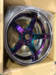 ONE X1 WORK EMOTION T5R 2P WHEEL 18X9.5J +0 5H PCD 114.3 A DISK ARK COLOR alloy
