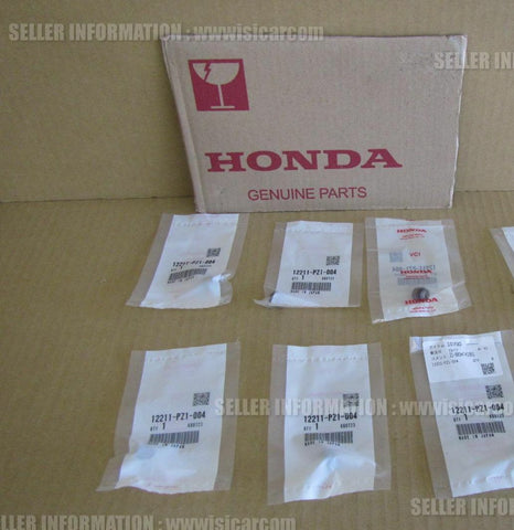 HONDA BEAT PP1 SEAL B VALVE STEM (NOK) SET X6 PCS 12211-PZ1-004 inlet valve DIY