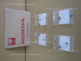 HONDA CBR600RR 2003-2021 O-RING (7.8X1.9) X4pcs 91301-P7A-004 fuel injector