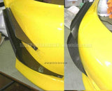 CARBON DOUBLE CANARDS SET FR BUMPER forHONDA CIVIC TYPE R EK9 B16B CIVIC-EK9-D01