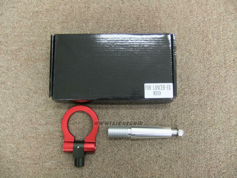 JDM ALUMINIUM TOW HOOK, RED M24XP3.0 FOR NISSAN SKYLINE V35 V36