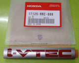 HONDA CIVIC FD2 TYPE R EMBLEM i-VTEC INTAKE MANIFOLD COVER 17125-RRC-000 jdm job