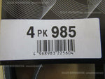 MITSUBOSHI MULTIRIB BELT FOR SUZUKI JIMNY JB23W 4PK985 low price jdm aftemarket