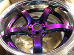 ONE X1 WORK EMOTION T5R 2P WHEEL 18X9.5J +0 5H PCD 114.3 A DISK ARK COLOR alloy