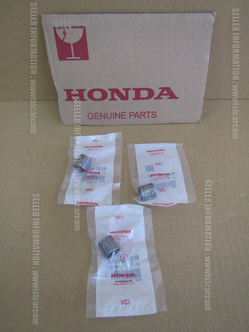 HONDA NS400R NC19 CONNECTING ROD SMALL END BEARING SET X3pcs 91101-KR1-761 V3 4U