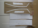 HONDA CIVIC FD2 FD3 TAPE DOOR SASH ONE CAR SET 67324-SNA-A11 67824-SNA-A11 PARTS