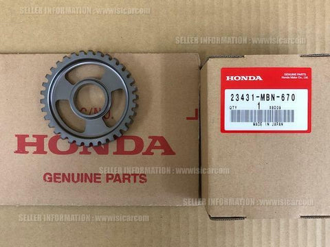 HONDA XR650R RE01 2000-2007 GEAR COUNTERSHAFT SECOND (34T) 23431-MBN-670 thumper