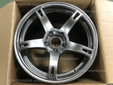CST CERO-1 HYPER V2 WHEEL 17X9.5 +12 5X114.3 M-SILVER COLOR alloy wheel rolling