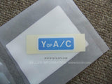 HONDA INTEGRA ITR DB8 LABEL AIR CONDITIONER (YOP AIR CONDITIONER) 80009-SJ4-000