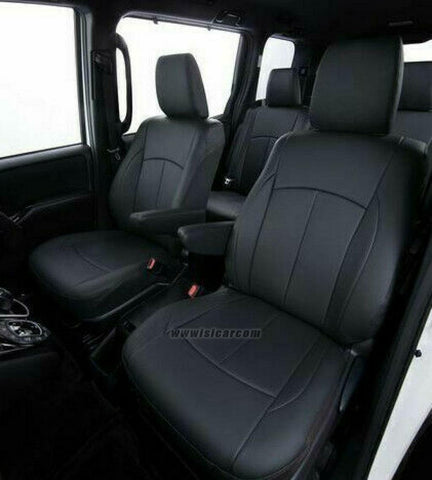 CLAZZIO SEAT COVER JUNIOR SET FOR TOYOTA ALPHARD HYBRID ATH10W BLACK ET-0265