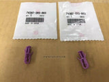 HONDA CIVIC EG3 EG6 EG8 EG9 CLIP ROOF MOLDING SET X2pc 74307-SR3-003 deep purple