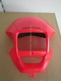 HONDA XR100 XR50 MOTARD VISOR SET FRONT WL R292R EXTREME RED 61300-KTK-620ZA jdm