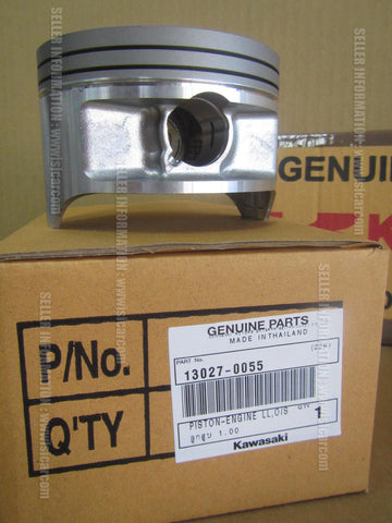 KAWASAKI KLR650 2018 PISTON-ENGINE LL,O/S 1.00 13027-0055