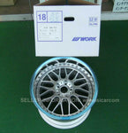 WORK VS XX ALLOY WHEEL 18X11.0J +20 H5 PCD 114.3 BS (BURNING SILVER) 923-49611