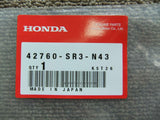 HONDA CIVIC EG6 EG9 LABEL, TIRE PRESSURE 42760-SR3-N43 genuine Japan spare parts