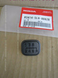 HONDA NSX NA2 F6 EMBLEM SHIFT *NH314L* (6MT) 83414-SL0-000ZB the whole shebang!
