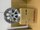 RS WATANABE EIGHT SPOKE R-TYPE WHEEL X1 PC 16X9.5JJ PCD 114.3 4H SILVER METALLIC