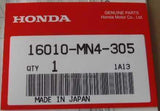 HONDA CB-1 CB1 NC27 ONE BIKE CARB GASKET KIT 16010-MN4-305 ORING SEAL RUBBER 4U!