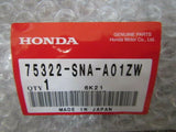 HONDA CIVIC TYPE R FD2 PROTECTOR COMP.,L. FRONT DOOR NH0 75322-SNA-A01ZW RICAMBI