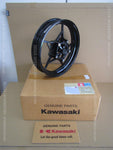 KAWASAKI NINJA 400 2018-2022  EX400 FRONT WHEEL ASSY G.BLACK 41073-0752-QT diy