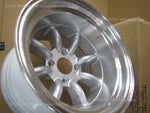 RS WATANABE EIGHT SPOKE R-TYPE WHEEL X1pc 15x10.5JJ PCD 114.3 4H SILVER METALLIC