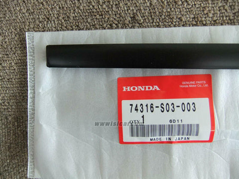 HONDA CIVIC TYPE R EK9 MOLDING ASSY LH ROOF 74316-S03-003 GENUINE JDM DIRECT 2U