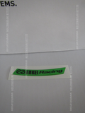 ENKEI RIM STICKER (ENKEI RACING) GREEN FOR GTC01RR RS05RR WHEELS 99000-RRS5-GR