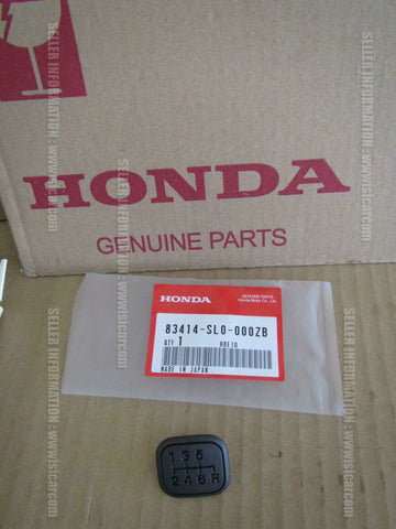 HONDA NSX NA2 F6 EMBLEM SHIFT *NH314L* (6MT) 83414-SL0-000ZB the whole shebang!