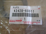 TOYOTA DYNA YY61 PLATE, REAR AXLE LOCK NUT 42428-60011 truck parts para camione