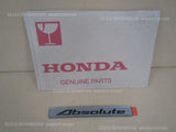 HONDA ODYSSEY RB1 RB2 EMBLEM, REAR ( ABSOLUTE ) 75732-SFE-000 exterior parts DIY