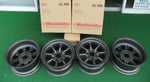 RS WATANABE EIGHT SPOKE R-TYPE WHEEL SET X4 16X8JJ PCD 114.3 4H BLACK ORDER MADE