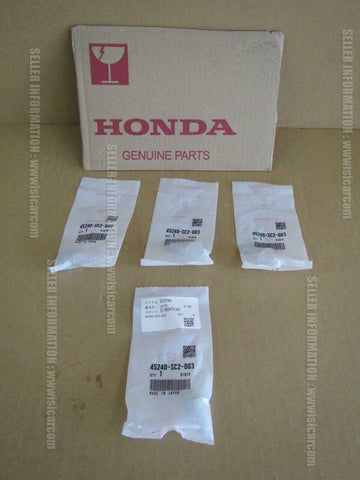 HONDA NSX NA1 NA2 BOLT FLANGE (8X22) REAR BRAKE SET X4pc 45240-SC2-003 supercar