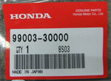 HONDA CR-X DEL SOL EG2 DESTORNILLADOR 3, PLANO (NO.2) 99003-30000