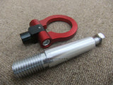 JDM ALUMINIUM TOW HOOK RED M24XP3.0 FOR NISSAN GT-R R35 TOWHOOKR35 VR38DETT JDM!