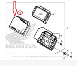 HONDA CBR1000RR 2017-2023 CASE ASSY. (UPPER) 37610-MKF-L11 speedometer meter diy