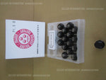RS WATANABE TAPERED COLLAR NUT SET X16 SIZE M12-P1.5 BLACK NUTBLK jdm old skool